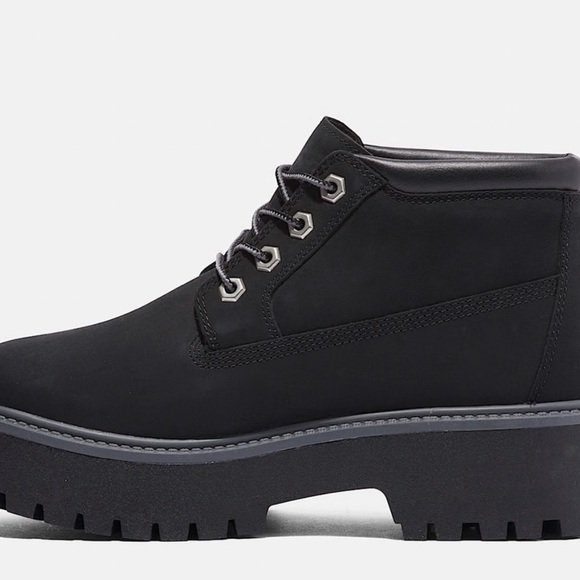 🥾🖤Timberland Women's Stone Street Platform Waterproof Chukka Boot - Picture 3 of 8